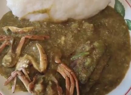 Okra and Crab Stew