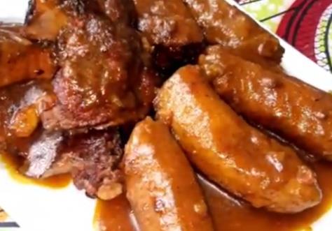 Kondre (Pork and Plantain Stew)