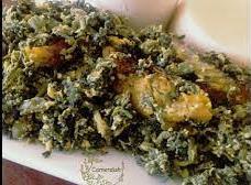 Ndjapche (Black Nightshade with Pumpkin Seeds)