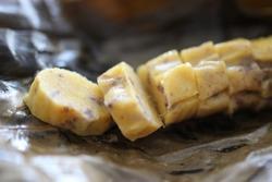 Nkonda (Cassava and Peanut Rolls)