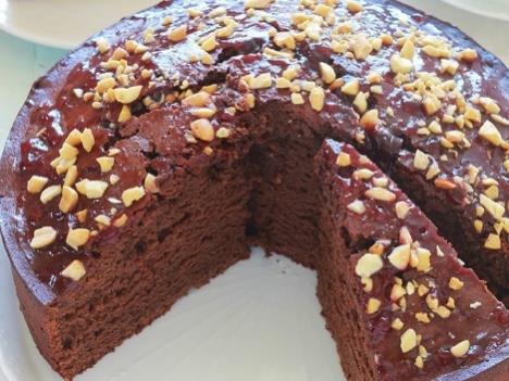 Yogurt Cake With Cocoa Powder